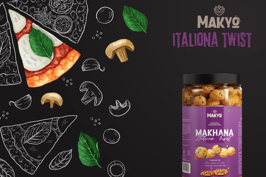Italiano Twist Roasted Makhana, 65g