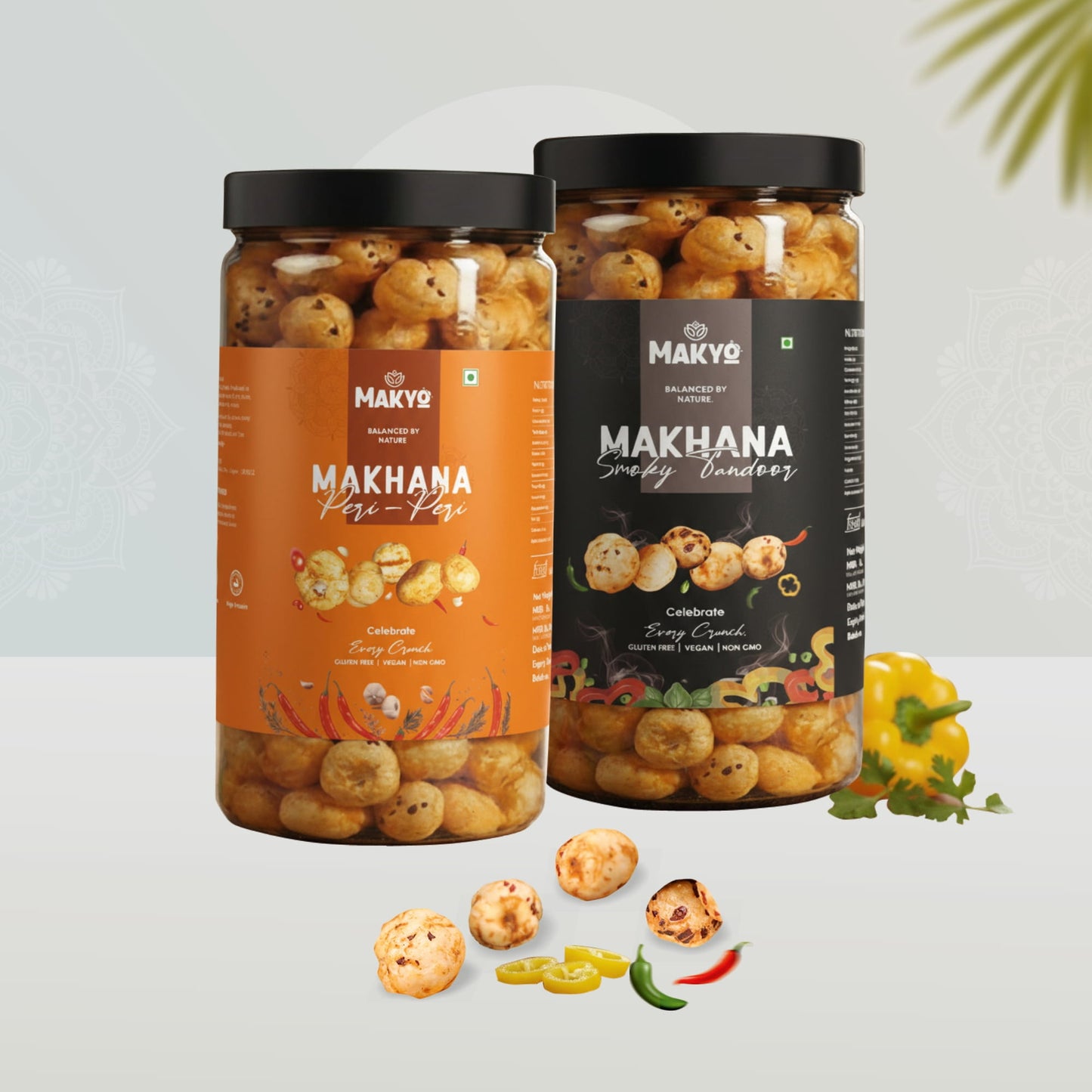 Makyo Dual Makhana Combo Pack, 2 × 65g