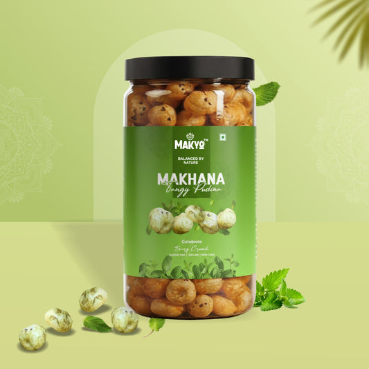 Tangy Pudina Roasted Makhana, 65g