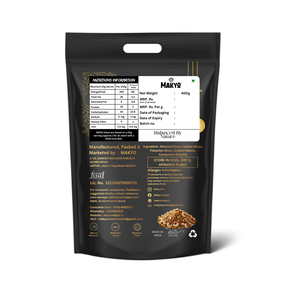 Royal Kheer Mix 400g | Premium Dry Fruits Blend for Rich Taste