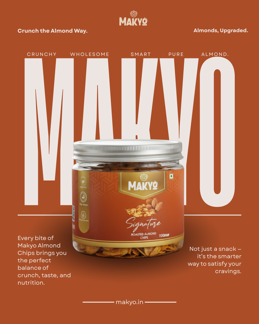 Crunchy Almond Signature Flavor Chips, 100g