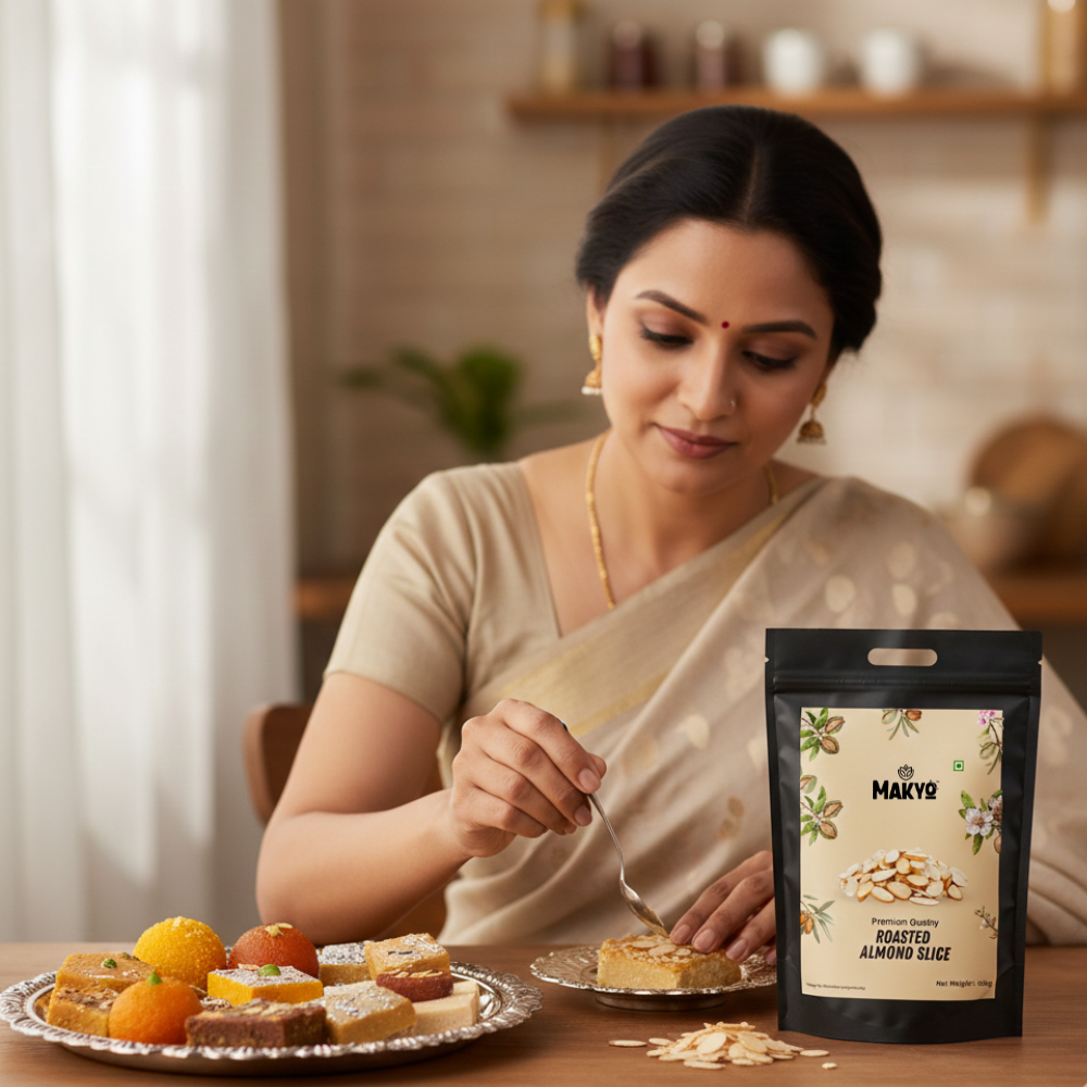 Premium Roasted Almond Slices 400g | Crunchy & Fresh