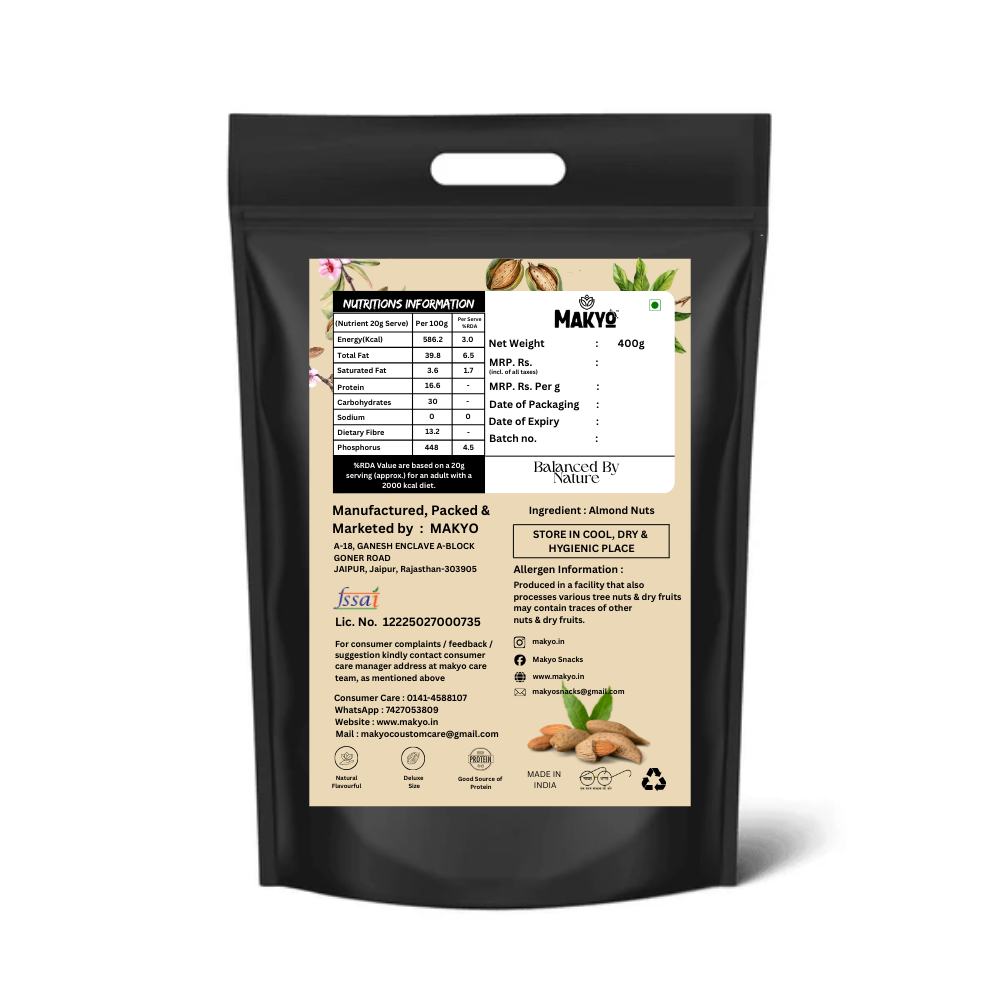 Premium Roasted Almond Slices 400g | Crunchy & Fresh