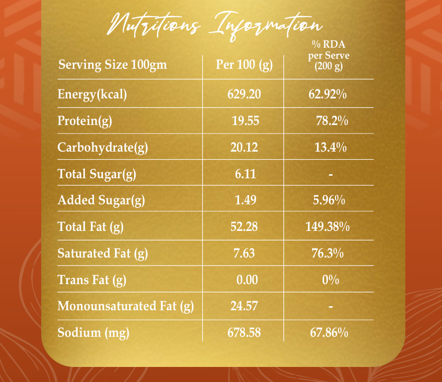 Crunchy Almond Signature Flavor Chips, 200g