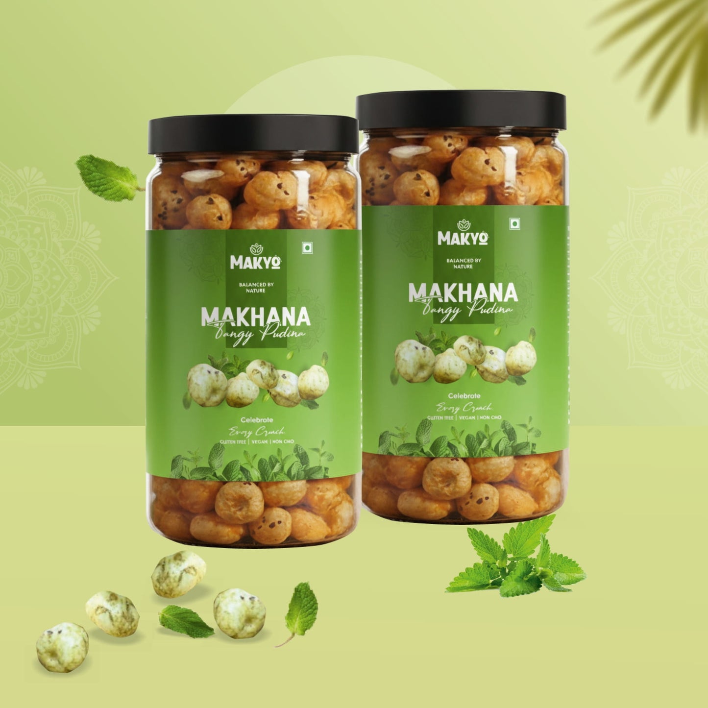 Makyo Dual Pack – Roasted Makhana, 2 × 65g