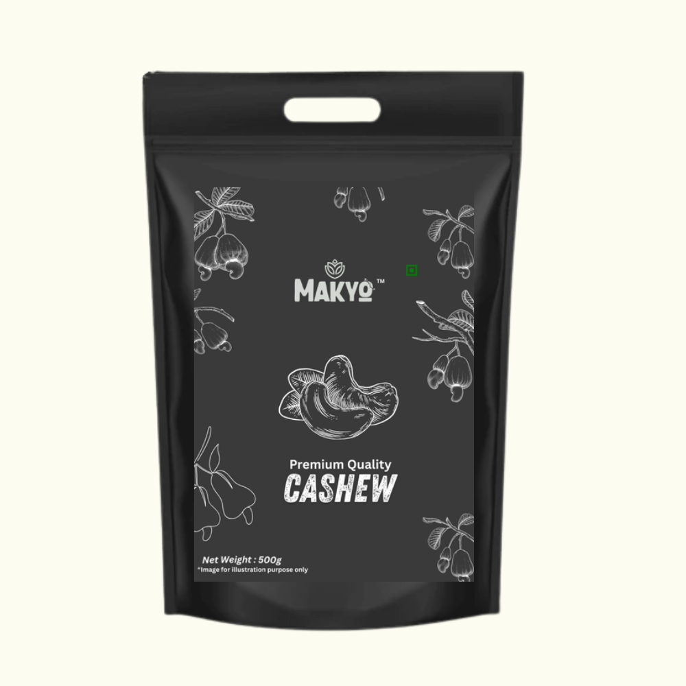 Makyo Premium Cashew Nuts – 500g Fresh Whole Kaju